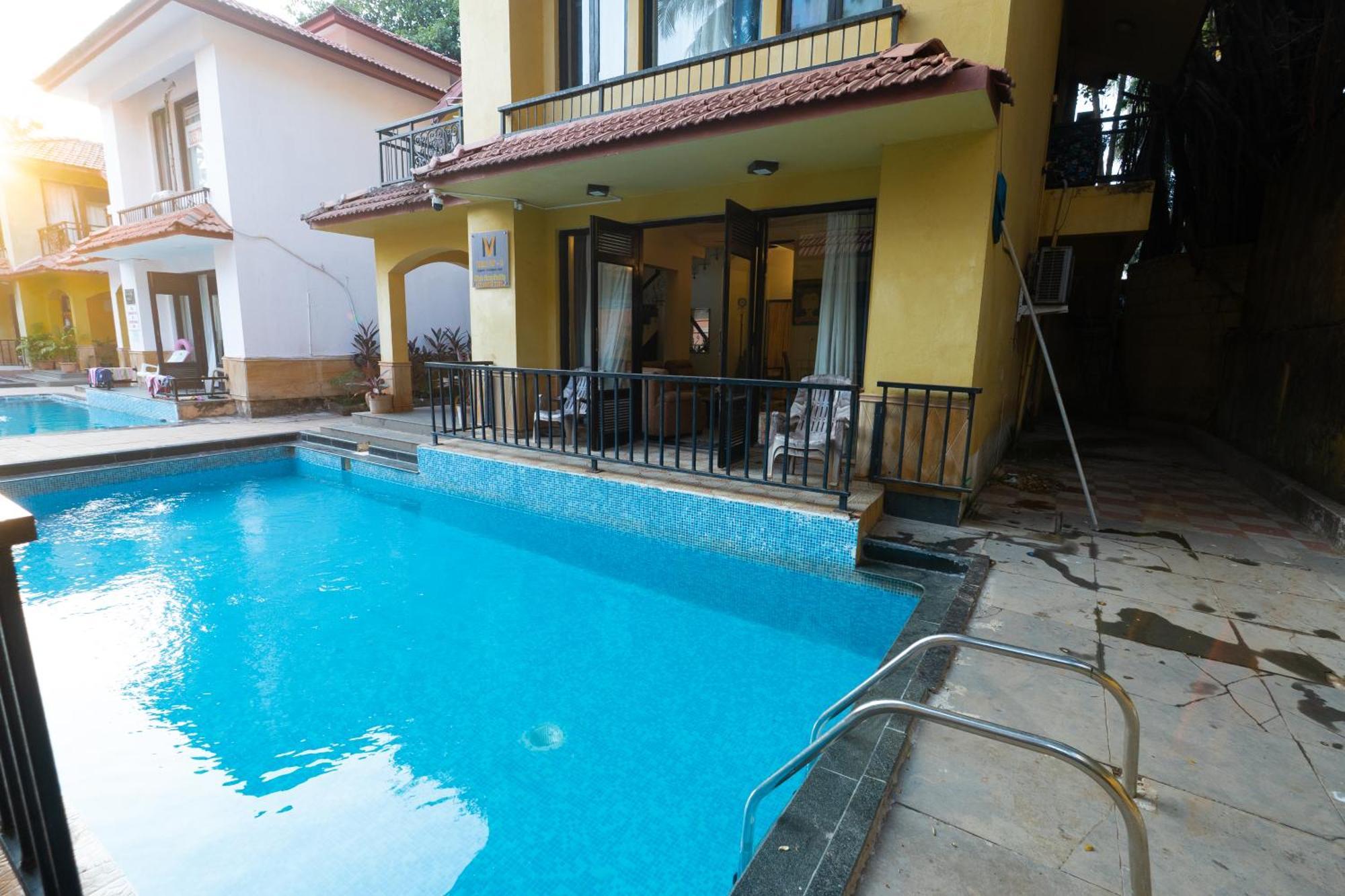 Villa M - Lagoon 4 Calangute 3Bhk Pool Facing, Breakfast Included Vieux-Goa Extérieur photo