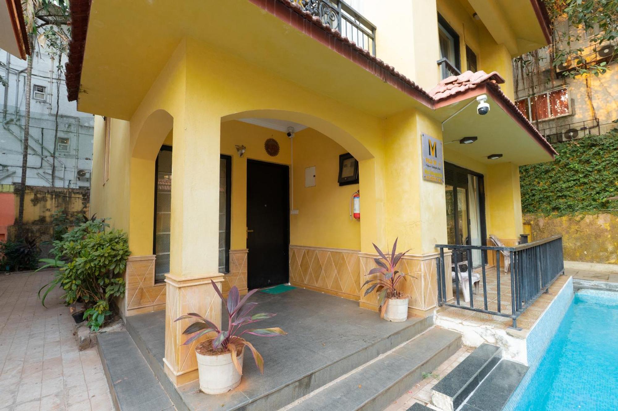 Villa M - Lagoon 4 Calangute 3Bhk Pool Facing, Breakfast Included Vieux-Goa Extérieur photo